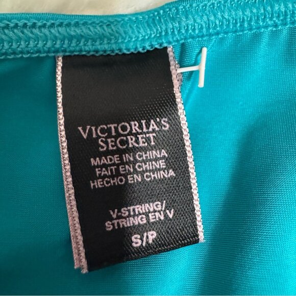 Victoria secret V string panties thong ribbon bow strappy detail back Sexy y2k - Picture 5 of 8